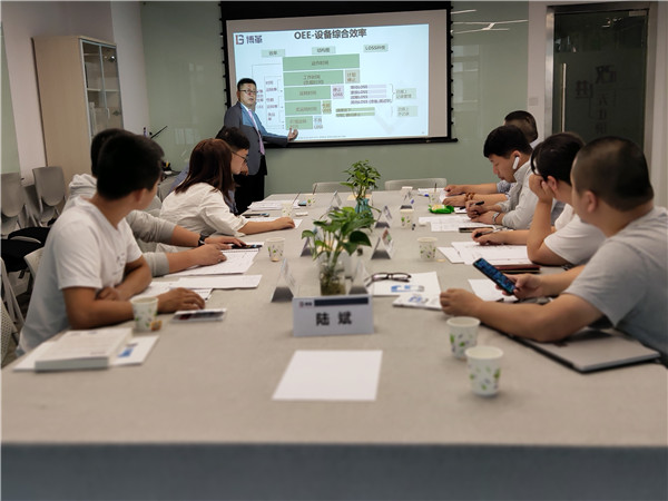 博革咨詢精益生產實戰培訓現場 博革咨詢9月份精益生產實戰培訓